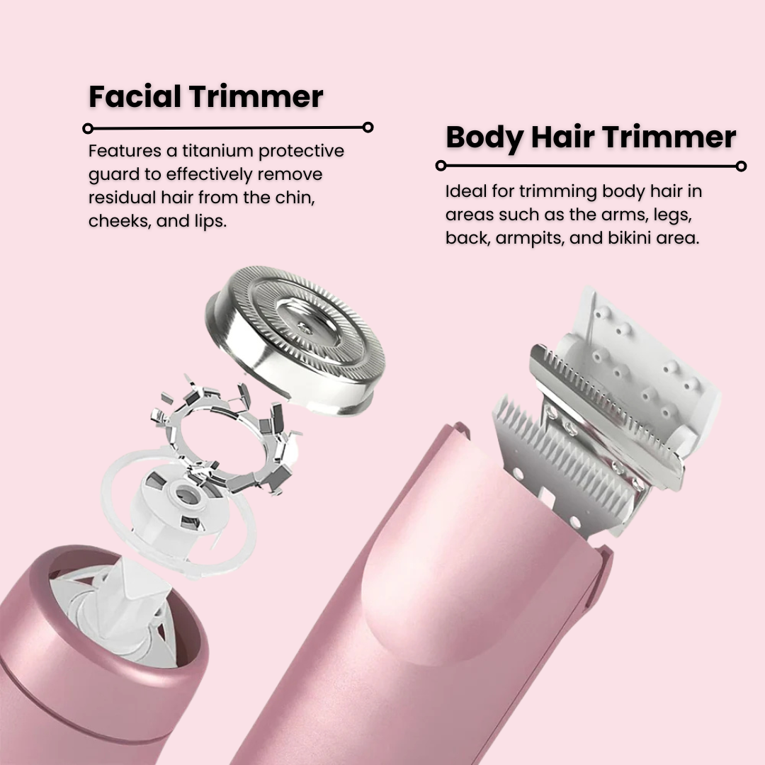 2-in-1 Painless Bikini Hair Trimmer